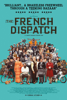The French Dispatch poster