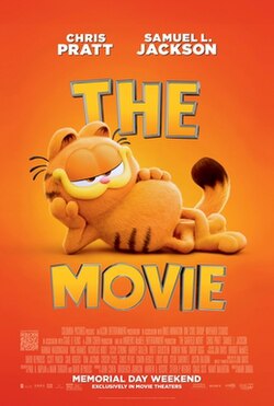 The Garfield Movie poster