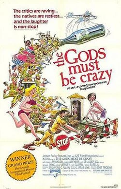 The Gods Must Be Crazy poster