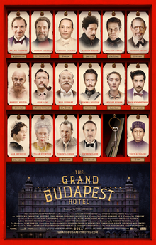 The Grand Budapest Hotel poster