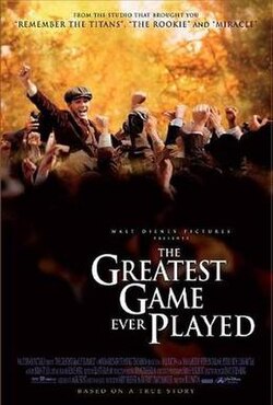 The Greatest Game Ever Played poster