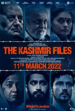 The Kashmir Files poster