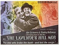 The Lavender Hill Mob poster