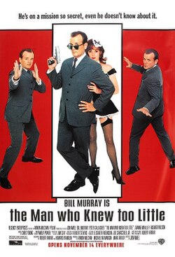 The Man Who Knew Too Little poster