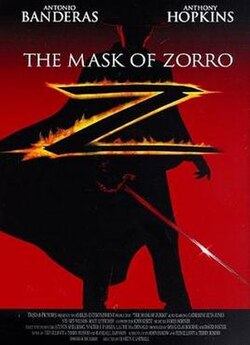 The Mask of Zorro poster