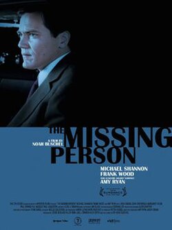 The Missing Person poster