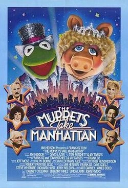 The Muppets Take Manhattan poster