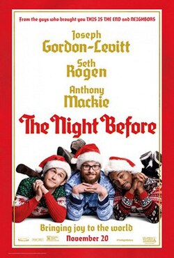 The Night Before poster
