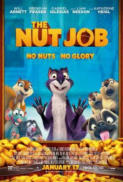 The Nut Job poster
