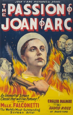 The Passion of Joan of Arc poster