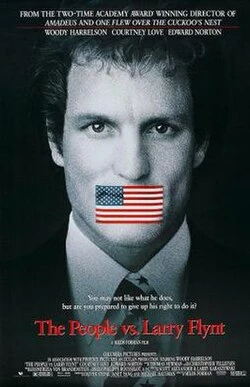 The People vs. Larry Flynt poster