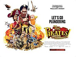 The Pirates! Band of Misfits poster