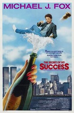 The Secret of My Success poster