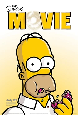 The Simpsons Movie poster