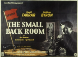 The Small Back Room poster