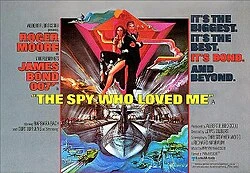 The Spy Who Loved Me poster