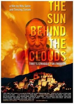 The Sun Behind the Clouds: Tibet's Struggle for Freedom poster