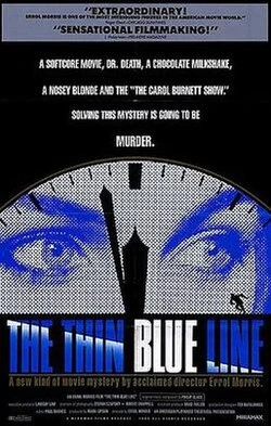 The Thin Blue Line poster