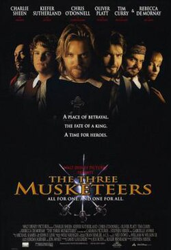 The Three Musketeers poster