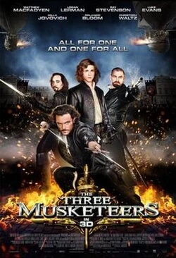 The Three Musketeers poster