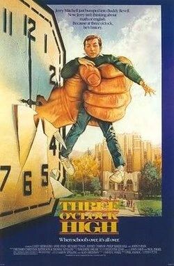 Three O'Clock High poster