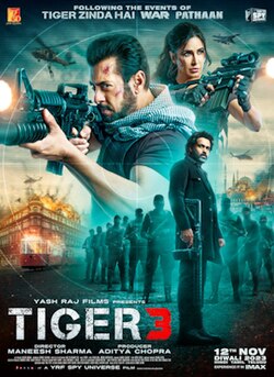 Tiger 3 poster