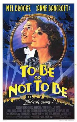 To Be or Not to Be poster