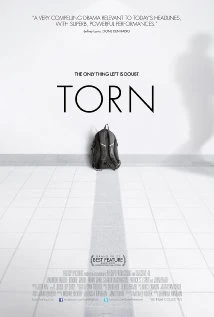 Torn poster