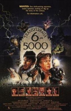 Transylvania 6-5000 poster