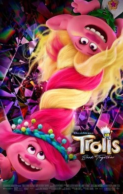 Trolls Band Together poster