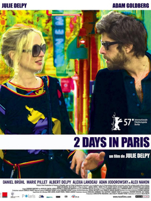 Two Days in Paris poster
