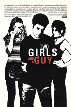 Two Girls and a Guy poster