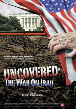Uncovered: The War on Iraq poster