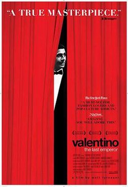 Valentino: The Last Emperor poster