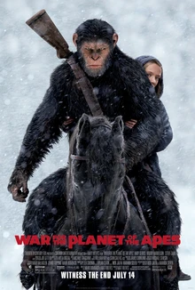 War for the Planet of the Apes poster