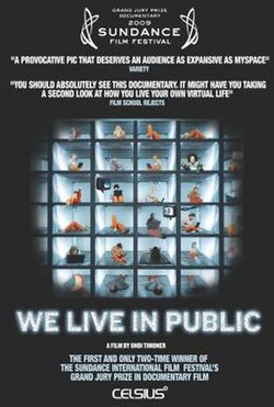 We Live in Public poster