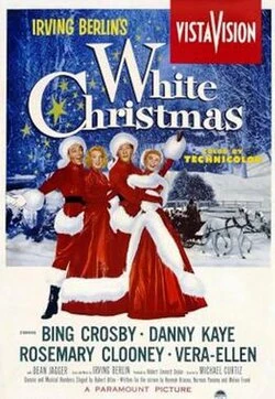 White Christmas poster