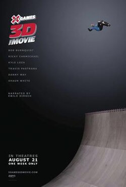 X Games 3D: The Movie poster