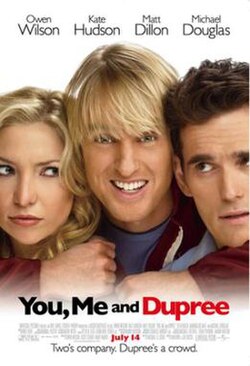 You, Me and Dupree poster