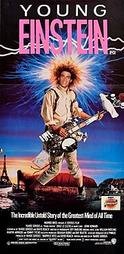 Young Einstein poster