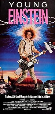Young Einstein poster