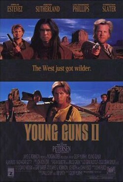 Young Guns II poster