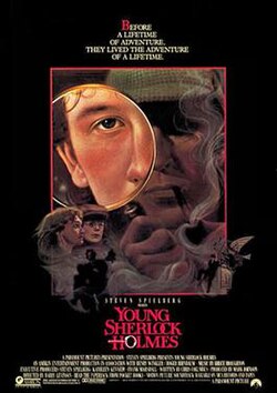 Young Sherlock Holmes poster