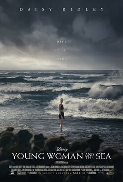 Young Woman and the Sea poster