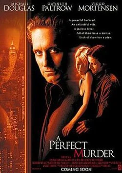 A Perfect Murder poster