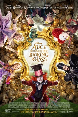 Alice Through the Looking Glass poster