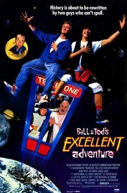 Bill & Ted's Excellent Adventure poster