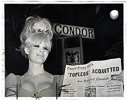 Carol Doda Topless at the Condor poster