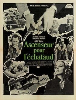 Elevator to the Gallows poster