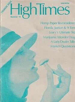 High Times Potluck poster